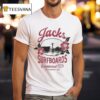 Jacks Surfboards Tip Toe Summer Series California Usa Est T Shirt