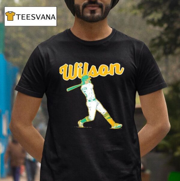 Jacob Wilson Oakland Athletics Baseball T Shirt