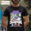 James Madison Dukes Boca Raton Bowl Champions Fan Celebration Masco T Shirt