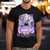 James Madison Dukes Boca Raton Bowl Champions Signatures T Shirt