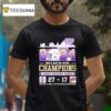 James Madison Dukes Boca Raton Bowl Champs Cheers T Shirt