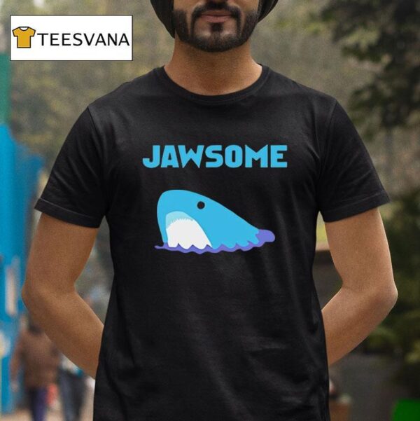 Jawsome Shark Parody T Shirt