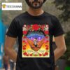 Jerry Garcia Symphonic Celebration July Tour Red Rocks Roses Skeletons T Shirt