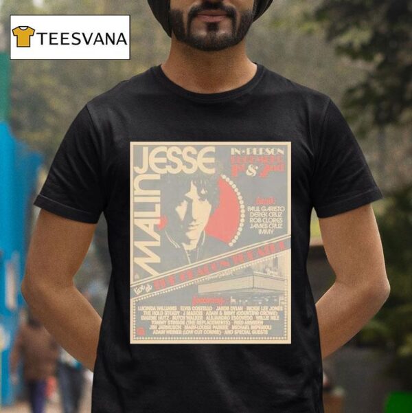 Jesse Malin December The Beacon Theatre T Shirt