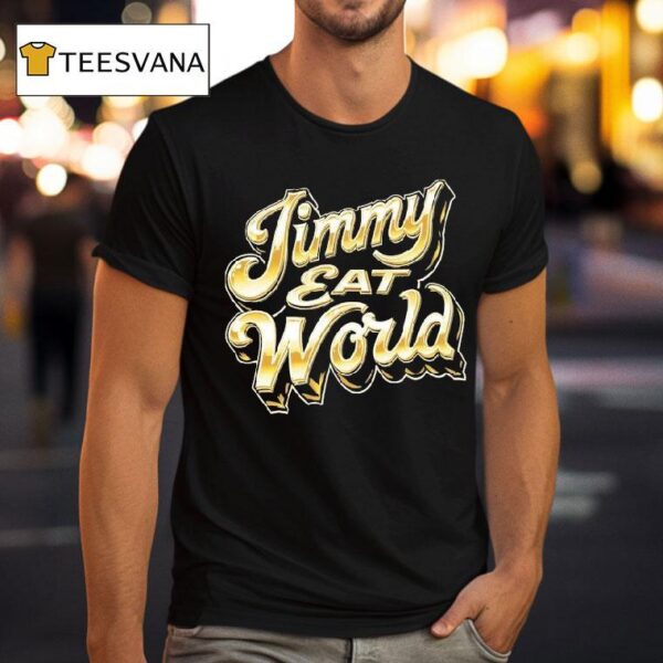 Jimmy Eat World Chrome Logo T Shirt