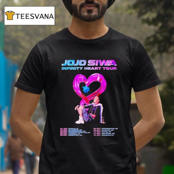 Jojo Siwa Infinity Heart Tour T Shirt