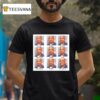 Jordan Mailata Jalen Hurts Happy Sleepy Excited Confused Angry Sad T Shirt
