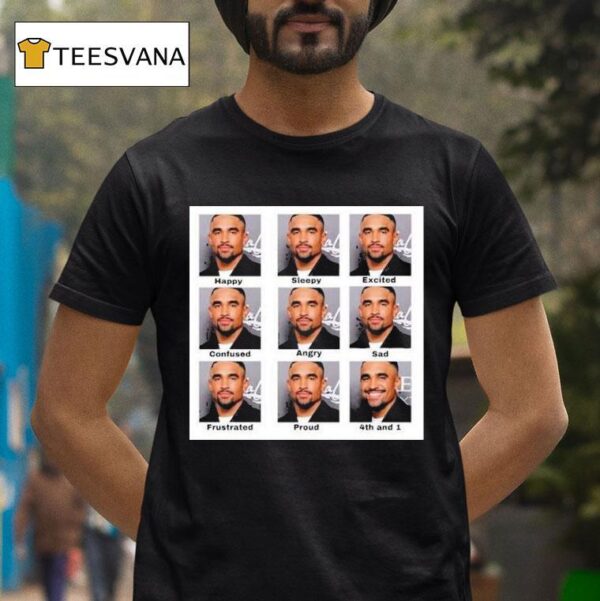Jordan Mailata Jalen Hurts Has Emotions For The Tush Push T Shirt