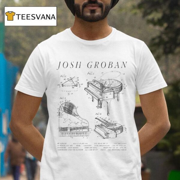 Josh Groban Piano T Shirt