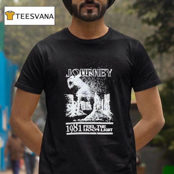 Journey Feel The Moon Ligh T Shirt