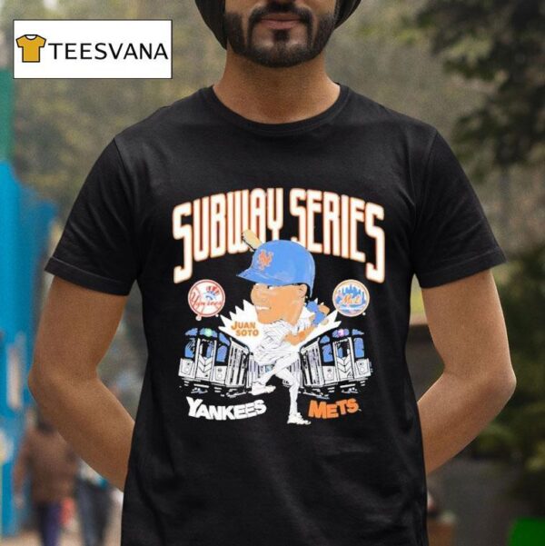 Juan Soto New York Mets Subway Series T Shirt