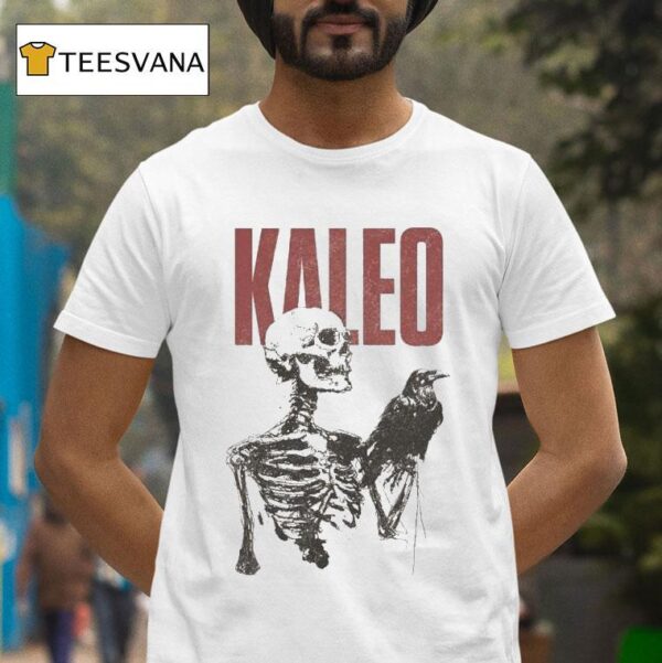 Kaleo Raven Skeleton T Shirt