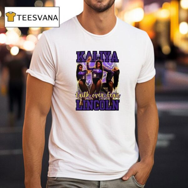 Kaliya Lincoln Faith Over Fear T Shirt