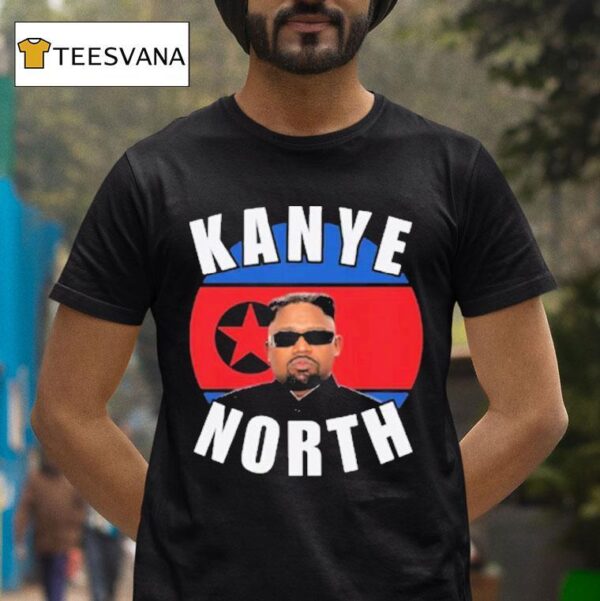 Kanye West X Kim Jong Un North Carolina T Shirt