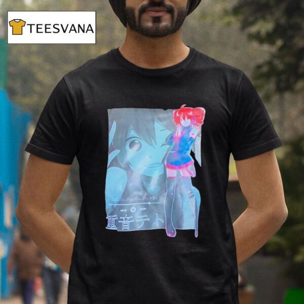 Kasane Teto Vocaloid Anime T Shirt