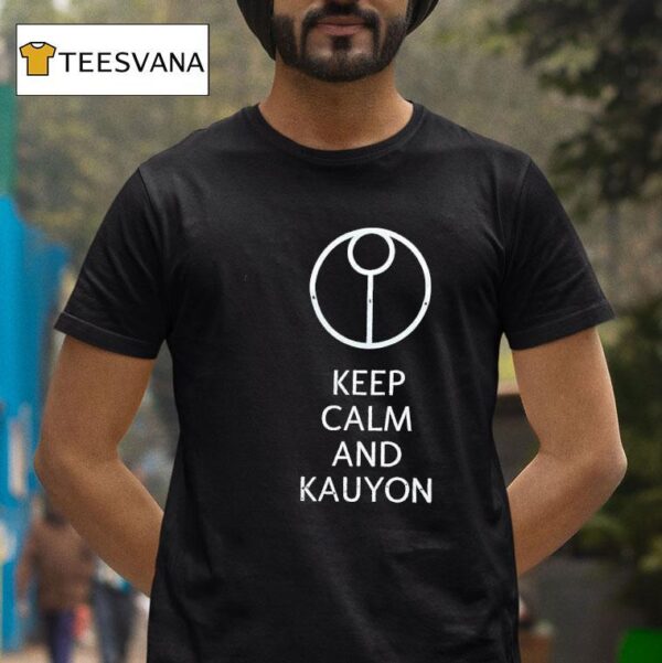Keep Calm And Kauyon Logo T Shirt