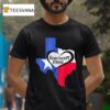 Kerr County Strong Texas Map T Shirt