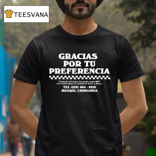 Kevin Kaarl Sudadera Taller Kaarl Gracias Por Tu Preferencia T Shirt