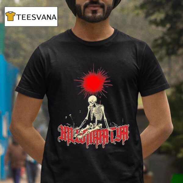 Killsmartyr Lonely Skeleton T Shirt