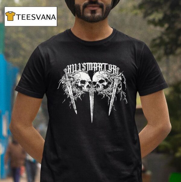 Killsmartyr Skulls And Swords T Shirt