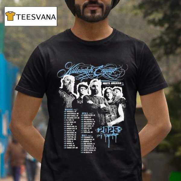 Killswitch Engage Wires Tour Dates T Shirt