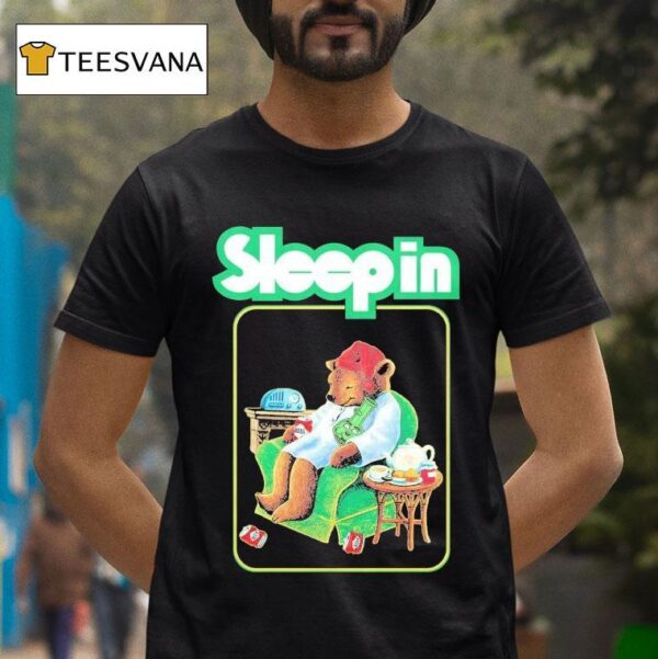 King Volume Sleep In Bear T Shirt
