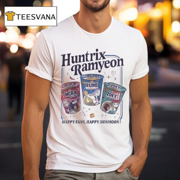 Kpop Demon Hunters Huntrix Ramyeon T Shirt