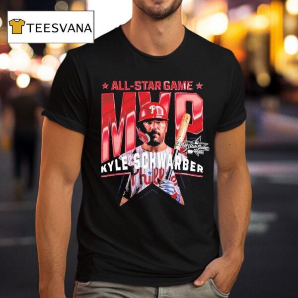Kyle Schwarber From Philadelphia Phillies Named To Mvp All Star Game Mlb T Shirt