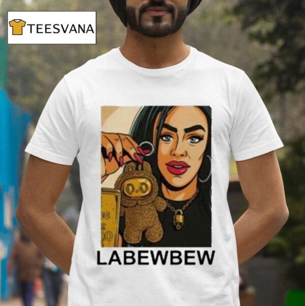 La Bew Bew Karat Gold Labubu T Shirt