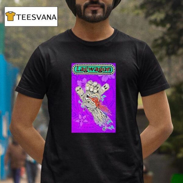 Lagwagon European Summer Tour Hand T Shirt