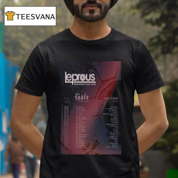 Leprous European Tour T Shirt