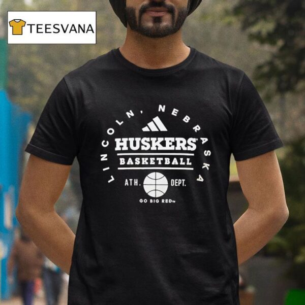 Lincoln Nebraska Huskers Basketball Go Big Red T Shirt