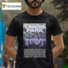 Linkin Park From Zero World Tour Dates Lithograph T Shirt