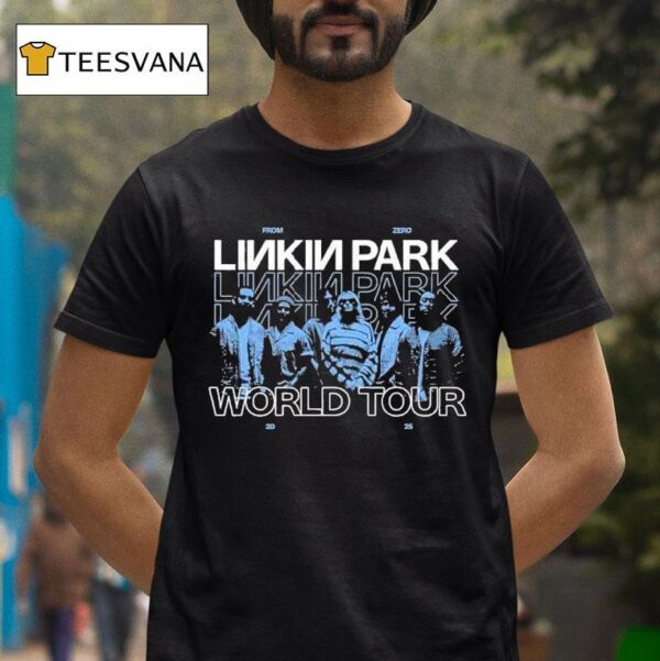 Linkin Park From Zero World Tour Frankfurt Germany At Deutsche Bank Park On July Member T Shirt