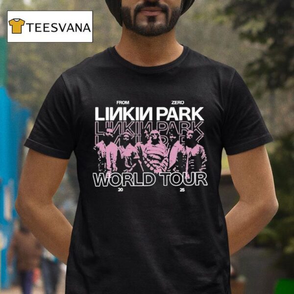 Linkin Park From Zero World Tour Gdynia Poland July T Shirt