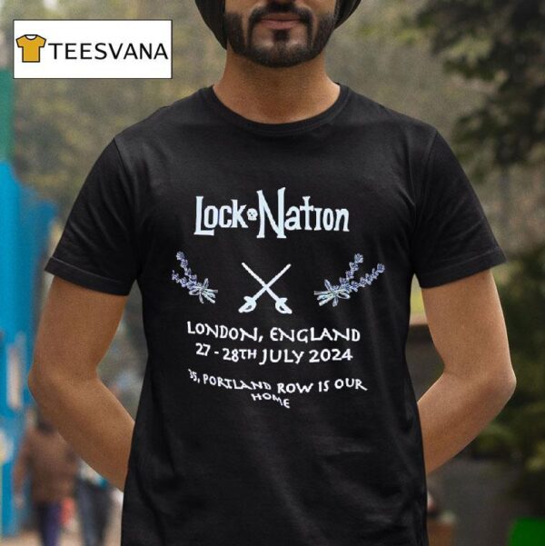 Lock Nation London England Th July T Shirt