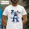 Los Angeles Dodgers X Hololive En Night Waifu Mlb T Shirt