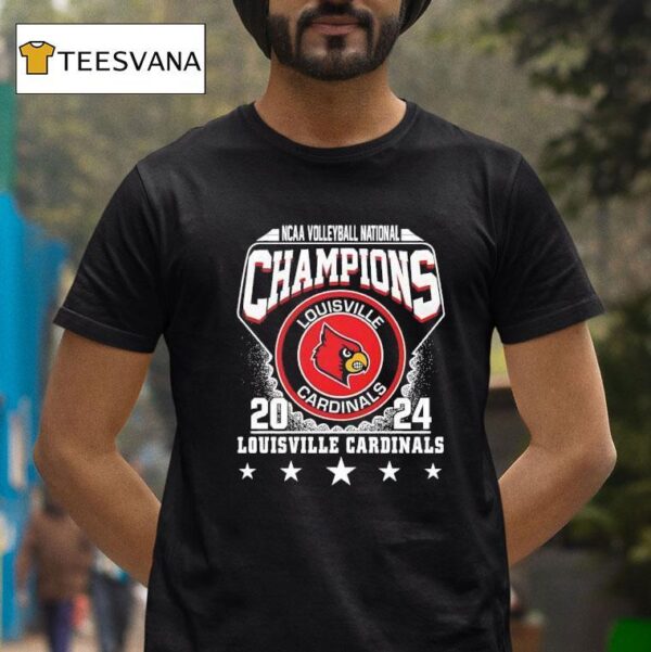 Louisville Cardinals Ncaa Volleyball National Champions T Shirt