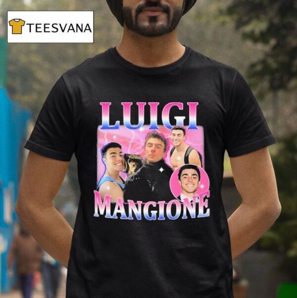 Luigi Mangione Portrai T Shirt