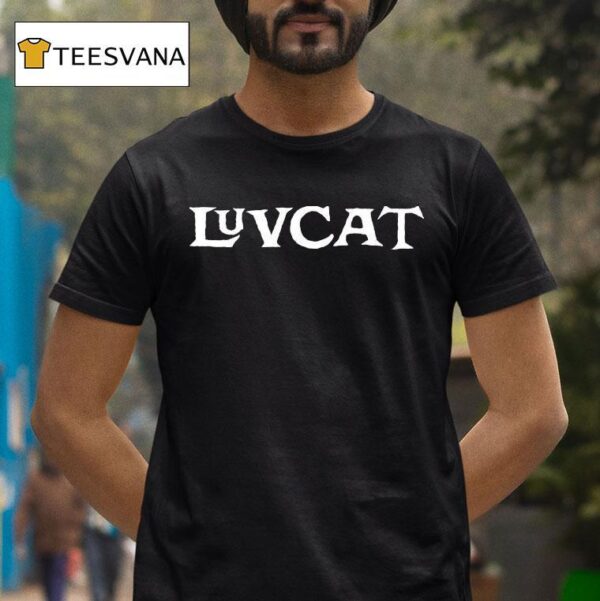 Luvcat Logo T Shirt