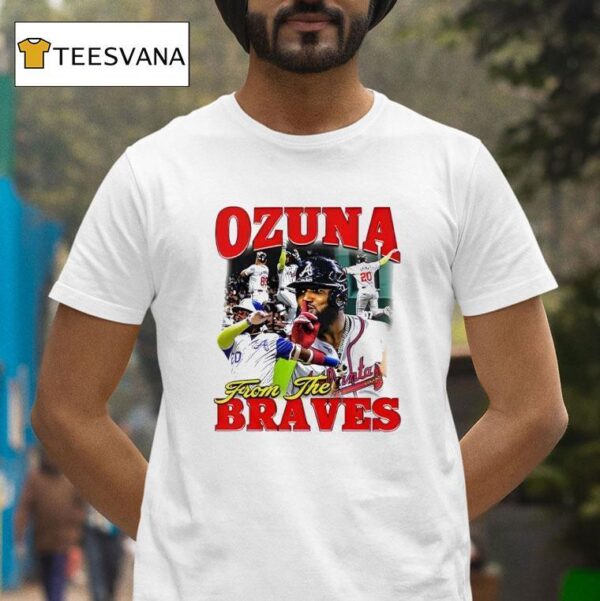 Marcell Ozuna From The Atlanta Braves T Shirt