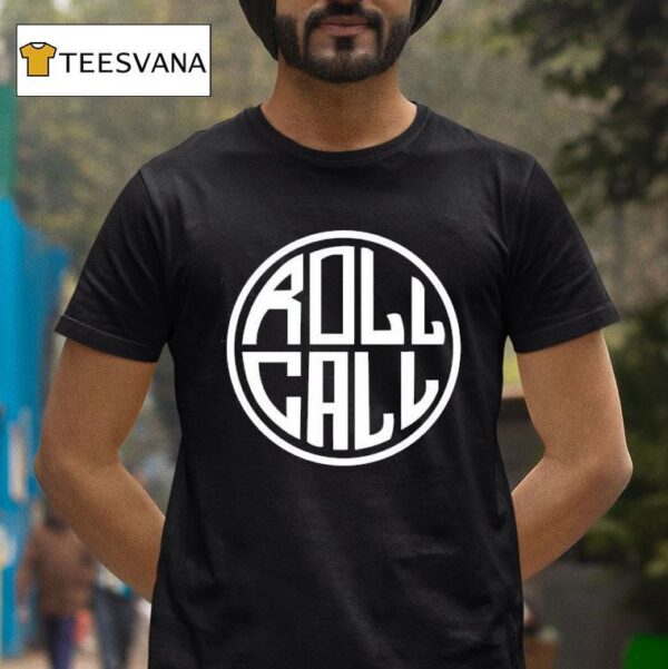 Matt Mitchell Wearing Roll Call T Shirt