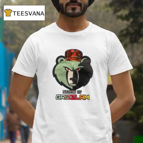 Memphis Grizzlies Nation Of Grizzlam T Shirt