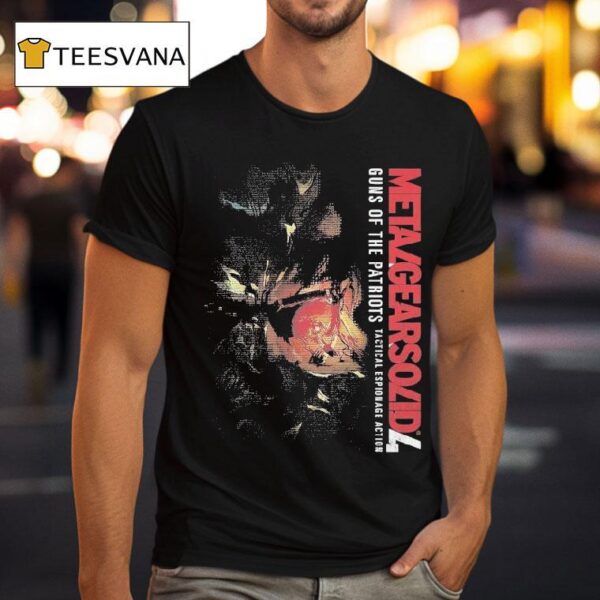 Metal Gear Solid Guns Of The Patriots Tactical Espionage Action T Shirt
