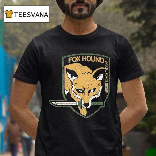 Metal Gear Solid Force Group Fox Hound T Shirt