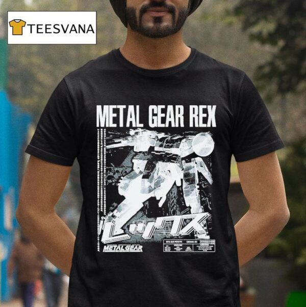 Metal Gear Solid Rex T Shirt