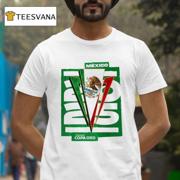 Mexico Concacaf Copa Oro Logo T Shirt