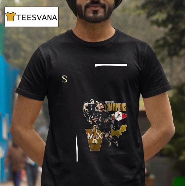 Mexico Two Time Gold Cup Champions T Shirt
