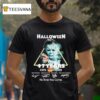 Michael Myers Halloween Years His Time Has Come Signatures T Shirt