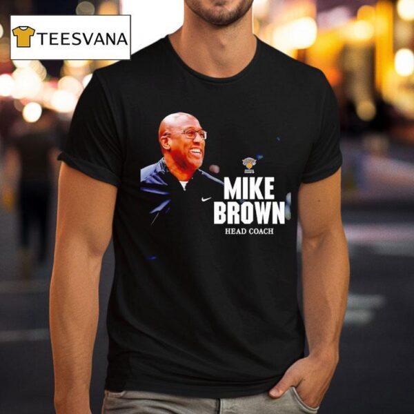 Mike Brown Head Coach New York Knicks T Shirt